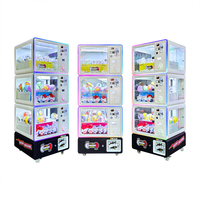 Machine à billes commerciale pour enfants, jeu d'arcade à monnayeur, modèle Naughty Dog NDJ-SC1, personnalisée, 3 couches, pour la distribution de cadeaux