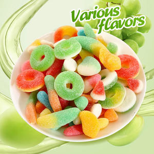 Bonbons Gélifiés Halal en Gros en Vrac Forme Ver Acidulé Exotique Goût Fruité Emballés en Boîte ou Sachet Motif Dessin Animé - Product Image 4