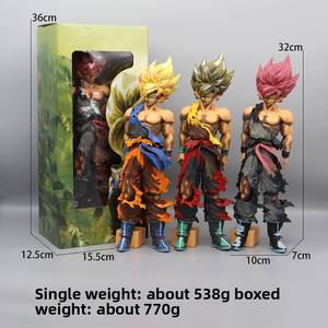 Statuetta in PVC di <span class=keywords><strong>Goku</strong></span> con Danni da Battaglia dei Sette <span class=keywords><strong>Dragon</strong></span> <span class=keywords><strong>Ball</strong></span>, Decorazione per Casa, Ornamento di Grandi Dimensioni - Product Image 4