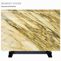 Dalle de marbre blanc Calacatta Gold naturel de luxe pour comptoirs de cuisine, dessus de meubles de salle de bain et revêtements muraux – Excellent rapport qualité-prix
