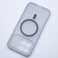 Étui de téléphone transparent en TPU souple magnétique sans fil de luxe pour Meizu 17PRO 5G Meizu 18PRO 5G Meizu Lucky08 5G