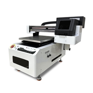 Small Size 4050 UV Flatbed Printer <b>LED</b> UV Leather Printer XP600 Phone Case Pen PVC Acrylic Aluminum Varnish Effect Machine - Product Image 4