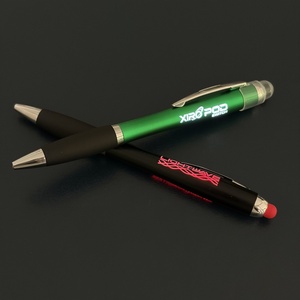 Bolígrafo de Pluma con Luz LED de Alta Calidad, Regalo Promocional de Plástico, Pantalla Táctil, Logotipo Personalizado con Láser para Bolígrafo - Product Image 1