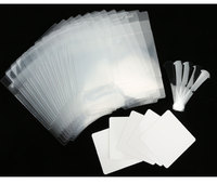 Boîtes à Gâteaux Transparentes Portables Carrées de 5 Pouces, en Plastique, pour Emballer Individuellement les Décorations