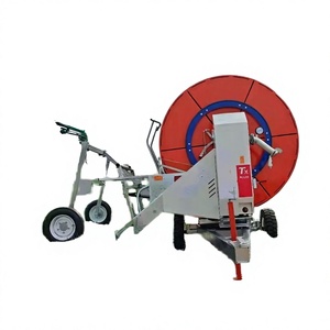 Aspersor con Carrete de Manguera y Bomba de Turbina, Rebobinado Automático Digital, Galvanizado en Caliente, Plástico, <span class=keywords><strong>para</strong></span> Riego Agrícola - Product Image 3