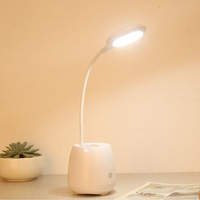 Lampe de table LED multifonctionnelle avec musique, veilleuse sonore, protection oculaire pour la lecture, pour chambre à coucher et chevet
