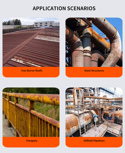 Nhà Máy Giá chống ăn mòn lớp phủ chống gỉ công nghiệp nghề kim loại rỉ sét chuyển đổi sơn cho bề mặt kim loại gỉ - Product Image 4