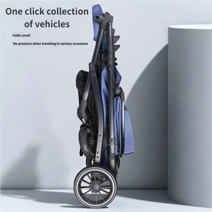 <span class=keywords><strong>Poussette</strong></span> familiale pliable Wellpal F1-5 2026 avec cadre en acier inoxydable, convertible, pour enfants de 0 à 3 ans et compatible avec les sièges auto - Product Image 3