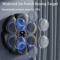 Machine de boxe murale intelligente avec musique pour la salle de sport et la maison, équipement de fitness en gros