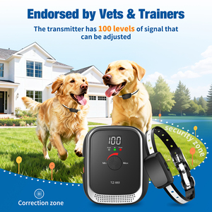 Collier étanche rechargeable de haute qualité Équipement d'agilité de clôture de fil de chien électrique extrême fabriqué en plastique - Product Image 4