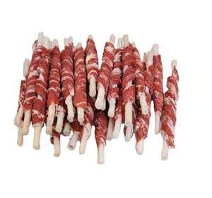 Kar tanesi sığır sarılmış ham deri sopa köpek maması bisküvi evcil hayvan yemeği - Product Image 1