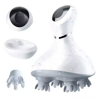 BL Offres Spéciales griffe tenue dans la main Silicone pieuvre automatique araignée chauffage vibrant cuir chevelu électrique tête masseur