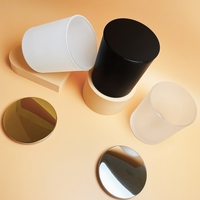 Pot de bougies en céramique personnalisé unique Bougies en céramique colorées Vase de bougies parfumées biologiques Coffret cadeau