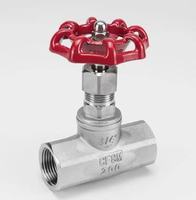 Vanne d'équilibrage manuelle à filetage en acier inoxydable 304 DN15-DN50 de marque XHFM, certifiée CE, directement de l'usine, OEM, garantie 1 an