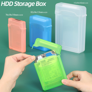 Boîtier de protection antichoc pour disque dur SUNSHING Factory, 2,5 pouces, étui de transport pour SSD, 3,5 pouces, antistatique, pour disque dur IDE SATA - Product Image 1