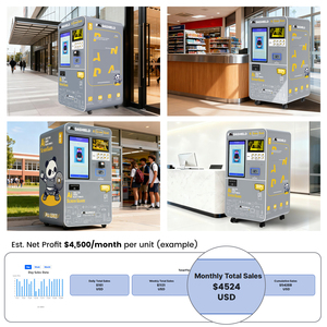 เครื่องจำหน่ายสินค้าอัตโนมัติแบบใหม่ ผลิตฟิล์มกันรอยหน้าจอโทรศัพท์มือถือ ป้องกันฝุ่น ด้วยระบบ AI แบบกำหนดเองได้ - Product Image 5