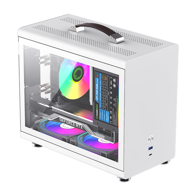 GAMEMAX Gabinete with Handle MINI Desktop Chassis PC Computer case