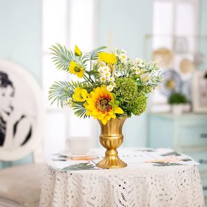 <span class=keywords><strong>Vase</strong></span> en fer forgé de style européen rétro pour la décoration de mariage, ornements de fleurs séchées, <span class=keywords><strong>vase</strong></span> pour la maison et l'hôtel, vente chaude en Chine - Product Image 5