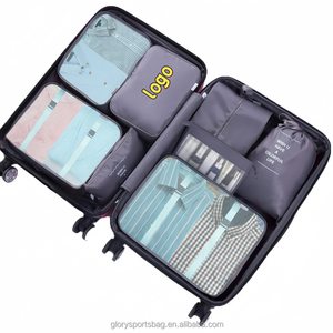Cubos de Embalaje Expandibles Personalizables para Viaje, Juego de 8 Cubos de Viaje Plegables, Organizador de <span class=keywords><strong>Maletas</strong></span>, Bolsa de Almacenamiento de Equipaje Ligera - Product Image 2