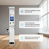 Kiosque de contrôle de santé à monnayeur pour stations de santé communautaires, OEM/ODM, ABS et métal, garantie 5 ans