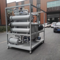 Purificador/deshidratador/desgasificador de aceite para transformadores de vacío de doble etapa, 9000 litros por hora