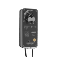 Actionneur de registre coupe-feu et anti-fumée à rappel par ressort S6061SC-10AF/24V - 10 Nm, modulant AC/DC 24V