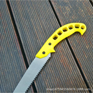 Sierra de jardín Qihong Qhs250, sierra de podar de hoja fija de 250 mm con mango de goma para carpintería y corte de árboles frutales - Product Image 5