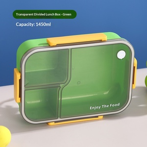 Nouvelles Boîtes à Lunch en Plastique Alimentaire 2026 pour Vente en Gros, Compartimentées et Adaptées au Micro-ondes - Product Image 4