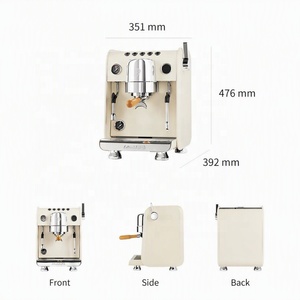 <span class=keywords><strong>Cafetera</strong></span> Semiautomática en Oferta, <span class=keywords><strong>Cafetera</strong></span> Espresso Comercial para Uso Doméstico, Eléctrica, de Plástico - Product Image 6