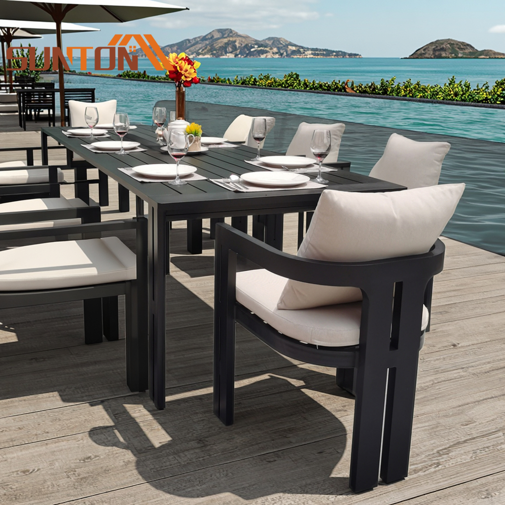 black dining set