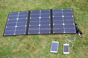 Glory Solar <span class=keywords><strong>Chargeur</strong></span> de panneau <span class=keywords><strong>solaire</strong></span> pliable portable haute efficacité 100W pour <span class=keywords><strong>iPhone</strong></span> ipad iPods Android Smartphones et batteries - Product Image 5
