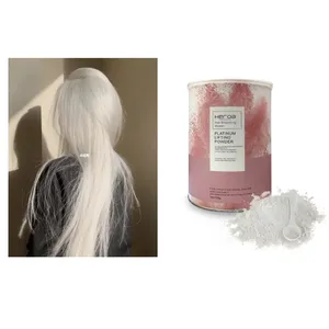 Manufacture Direct Sale Dust Free 9 Levels No Ammonia Hair Bleach Powder For Hair And Developer