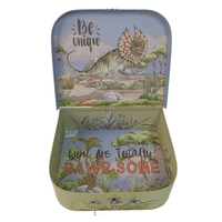 Boîte cadeau en carton personnalisée, mignonne, en forme de valise, pour jouets, pour emballer des vêtements