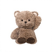 Peluche Série Ourson Soufflé Mignon, Compagnon Réconfortant, Coussin à Câliner, Rembourrage Coton PP, 31cm-50cm, 14 Ans et plus, Cadeau de Noël