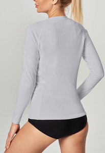 Chemise <span class=keywords><strong>de</strong></span> pêche pour femmes <span class=keywords><strong>de</strong></span> haute qualité, sublimation, manches longues, UPF 50+, à capuche, séchage rapide, protection solaire, taille personnalisée - Product Image 5