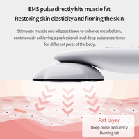 Appareil de massage électrique anti-cellulite pour le corps Appareil de massage des fesses, du ventre et de la taille Appareil à sculpter les jambes Brûleur de graisse avec écran LCD
