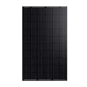 전체 검은 태양 전지 72 5bb 키트 모노 모든 검은 태양 전지 패널 350w 360w 370w 380w 가정 태양 광 시스템에 대한 중국에서 390w 패널