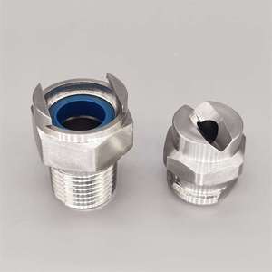 Vòi Phun Tháo Rời Nhanh Bằng Thép Không Gỉ QVVA QUA Vòi Phun Quạt Phẳng Phản Lực Nhanh - Product Image 3