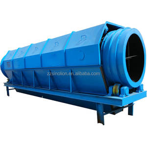 高效电机和齿轮箱堆肥表土加工旋转滚筒筛3-45千瓦50-500吨/小时容量 - Product Image 3