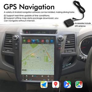 Autoradio multimédia GPS Android 15 256 Go avec écran Tesla pour Toyota Fortuner Hilux Revo 2005-2014 - Product Image 4