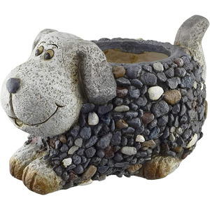 Lupo bianco grigio che gioca con le figurine dei cuccioli - Product Image 3