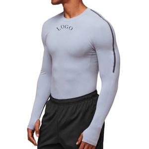 T-shirts pour hommes personnalisables en gros, logo, sport, déplacements quotidiens, été, manches longues, t-shirts pour hommes - Product Image 5