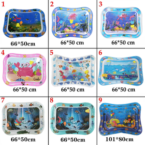 Inflable Tummy Time Premium niños pequeños agua Mat plástico PVC bebés agua juego Mat CE - Product Image 6
