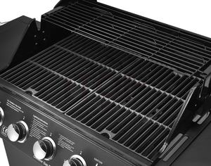 Barbecue à gaz sans fumée avec chariot, barbecue commercial avec chariot, barbecue de jardin en plein air, chariot de camping - Product Image 2