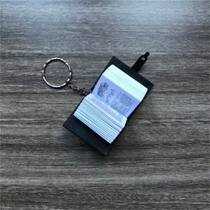 بيع بالجملة أقراط معدنية حرفية ثلاثية الأبعاد مخصصة نمط متقاطع سلسلة مفاتيح الكتاب المقدس سلاسل مفاتيح دينية إسبانية - Product Image 5