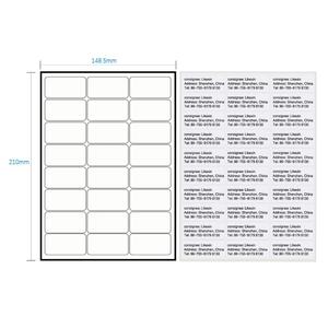 ราคาโรงงาน ฉลากพับแบบกำหนดเอง ขนาด A4 พิมพ์โลโก้ด้วยอิงค์เจ็ท ฉลากม้วนสำหรับขวด สติ๊กเกอร์กันน้ำ - Product Image 5