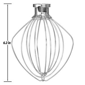 Pièces de rechange pour batteur sur socle professionnel de cuisine - <span class=keywords><strong>Fouet</strong></span> en fil d'acier inoxydable 304 - Fournisseur OEM/ODM - Product Image 3