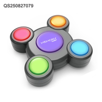 QS Jeu de mémoire Whack-a-mole éducatif et coloré, jouets pour enfants de 5 à 7 ans, consoles de jeu de poche en plastique avec piles