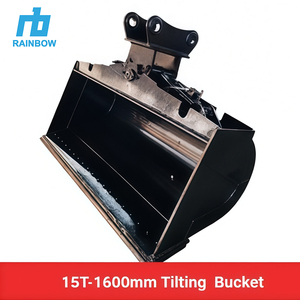 Cucharón de excavadora RB basculante para dragado y control de inundaciones, OEM Q355 CE ISO, 1-50 toneladas, para nivelación de pendientes amplias - Product Image 5