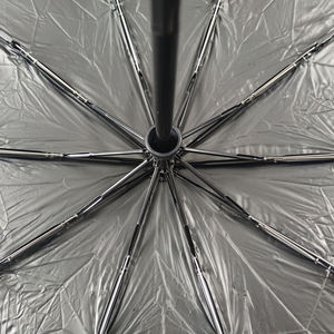 Parapluie automatique et résistant <span class=keywords><strong>au</strong></span> <span class=keywords><strong>vent</strong></span> pour femmes et hommes, plusieurs couleurs, Compact, idéal pour le voyage, la voiture et le travail, à 3 plis, 10K - Product Image 5